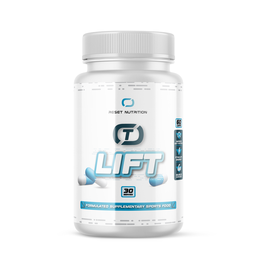 Reset Nutrition T-Lift Tongkat Ali and Tribulus capsules 120 caps Australia