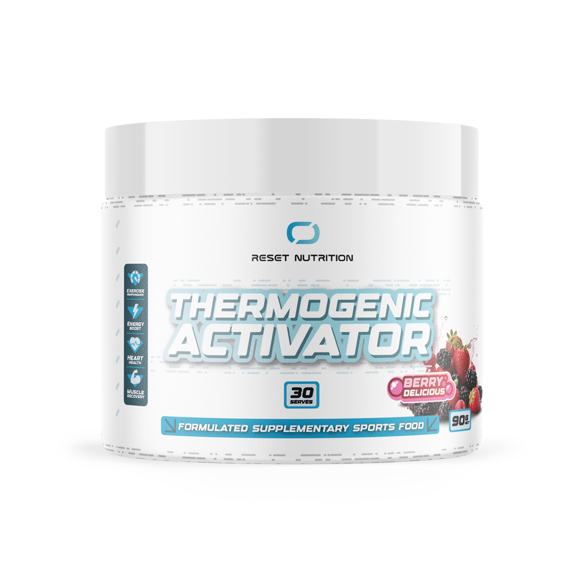 Reset Nutrition Thermogenic Activator Berry Delicious