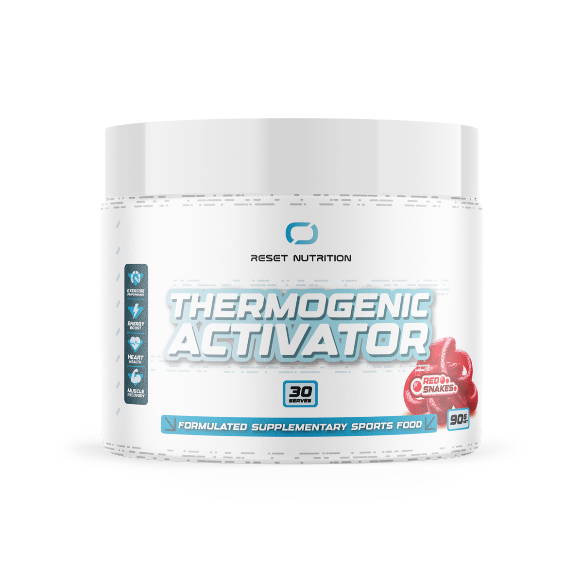Reset Nutrition Thermogenic Activator Red Snakes